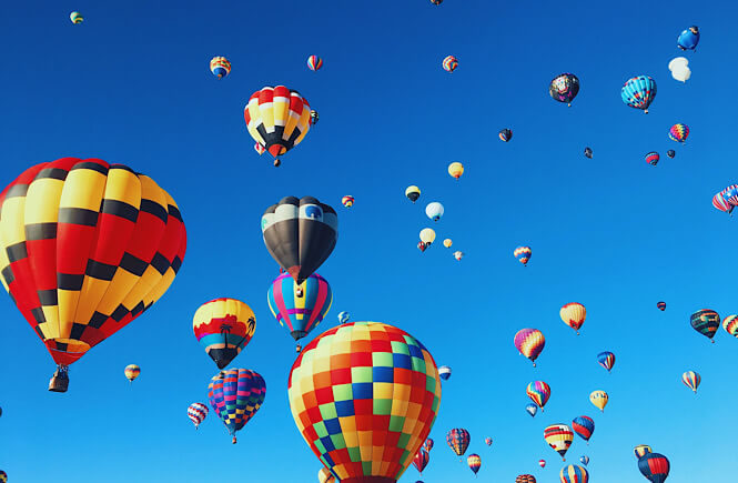 The Ultimate US Bucket List: 25 Epic Adventures to Experience in the USA featured by top US travel blog, More Than Main Street: Albuquerque Hot Air Balloon Festival