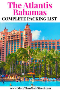 What to Bring to Atlantis for your Family - More Than Main Street