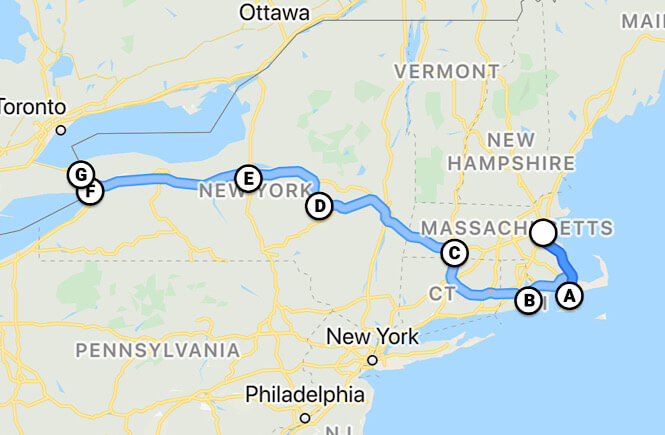 Planning A Boston To Niagara Falls Road Trip 2023