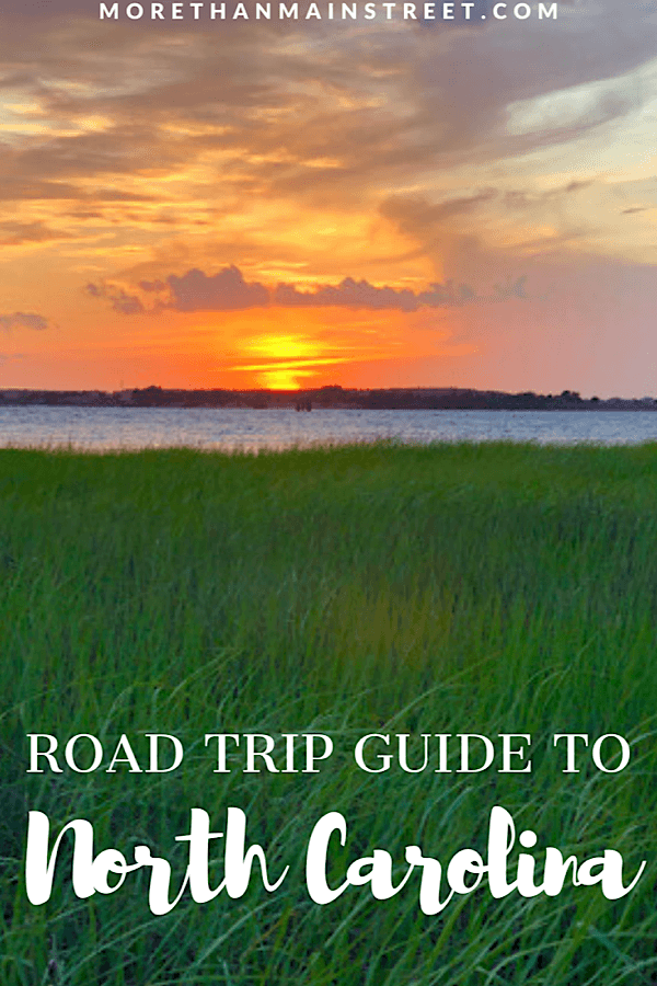 The ultimate North Carolina road trip itinerary showcasing the top 10 best cities to visit featured by top US travel blog, More than Main Street: sunset view from Fort Fisher.